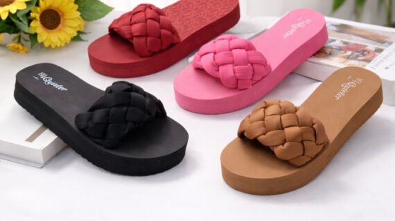 Women’s Braided Slide Sandals