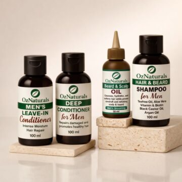 Oznaturals Men’s Haircare Kit