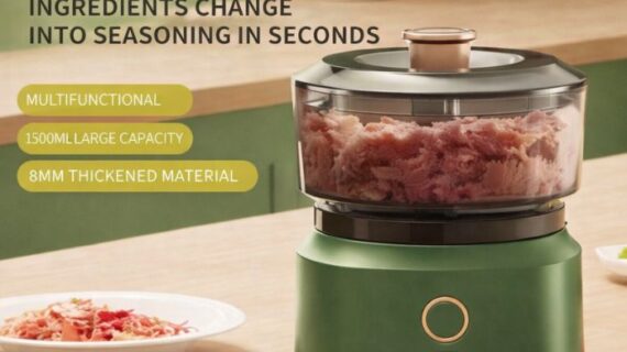 Mini Wireless Electric Garlic Press