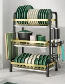 3-Tier Kitchen Storage Shelf Organizer