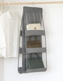 6-Pocket Hanging Handbag Organizer