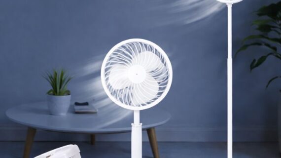 Foldable Telescopic Fan