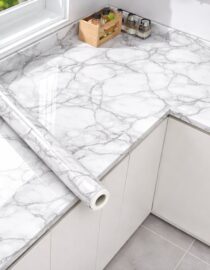 Marble & Wood Wallpaper