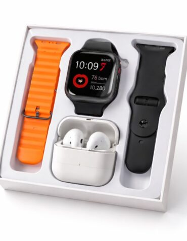 2-in-1 Smartwatch with Wireless Earbuds